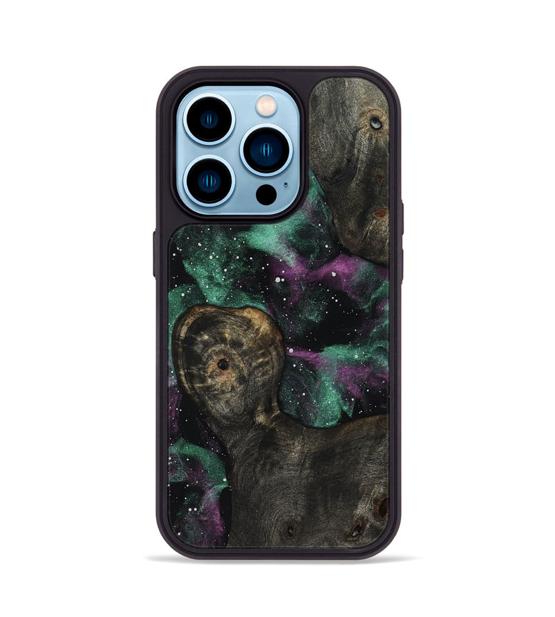 iPhone 14 Pro Wood Phone Case - Cortney (Cosmos, 819196)