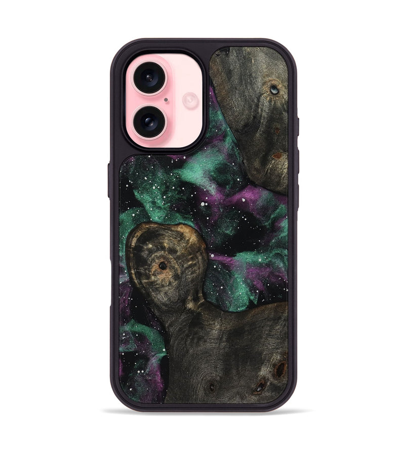 iPhone 16 Wood Phone Case - Cortney (Cosmos, 819196)