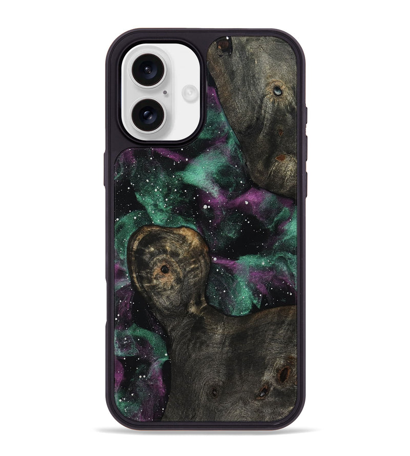 iPhone 16 Plus Wood Phone Case - Cortney (Cosmos, 819196)