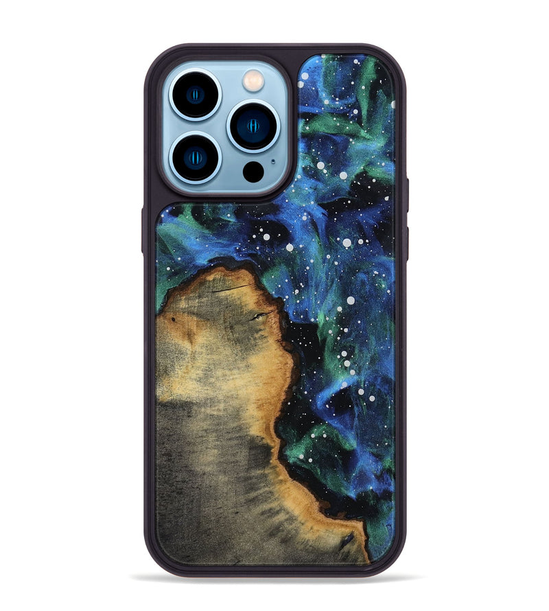 iPhone 14 Pro Max Wood Phone Case - Neveah (Cosmos, 819197)