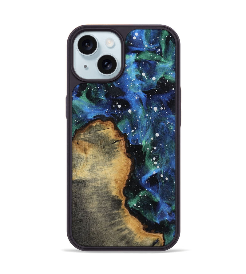 iPhone 15 Wood Phone Case - Neveah (Cosmos, 819197)