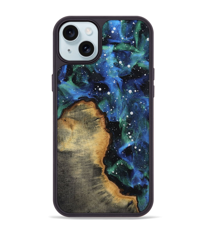 iPhone 15 Plus Wood Phone Case - Neveah (Cosmos, 819197)