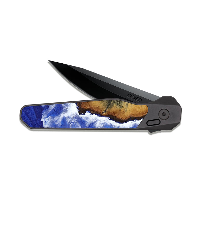 EDC Dark Slate Wood Pocket Knife - Jorden (Coastal, 819200)
