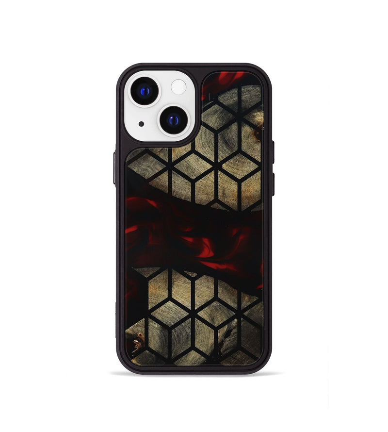 iPhone 13 mini Wood Phone Case - Amara (Pattern, 819203)