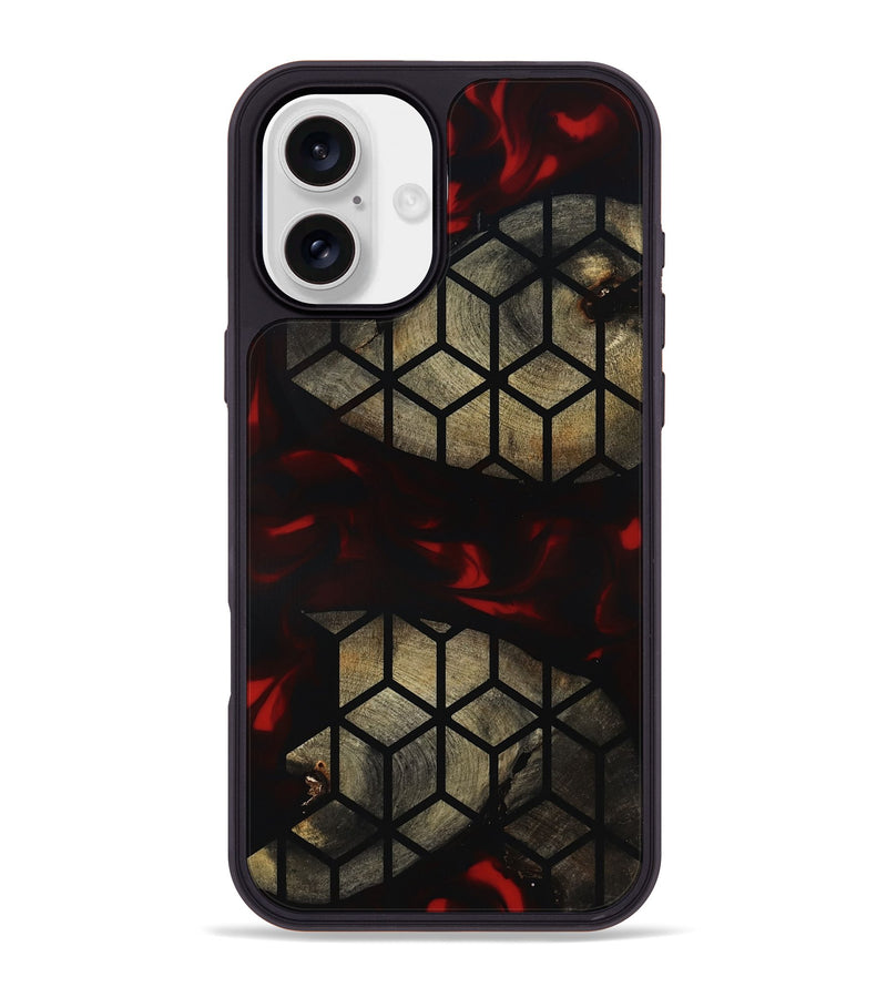 iPhone 16 Plus Wood Phone Case - Amara (Pattern, 819203)