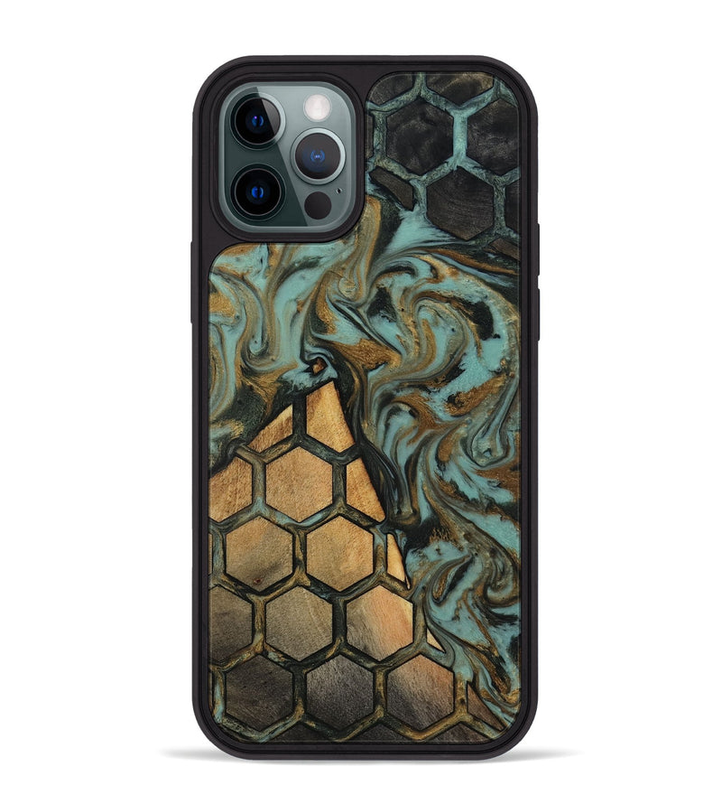 iPhone 12 Pro Max Wood Phone Case - Cary (Pattern, 819204)