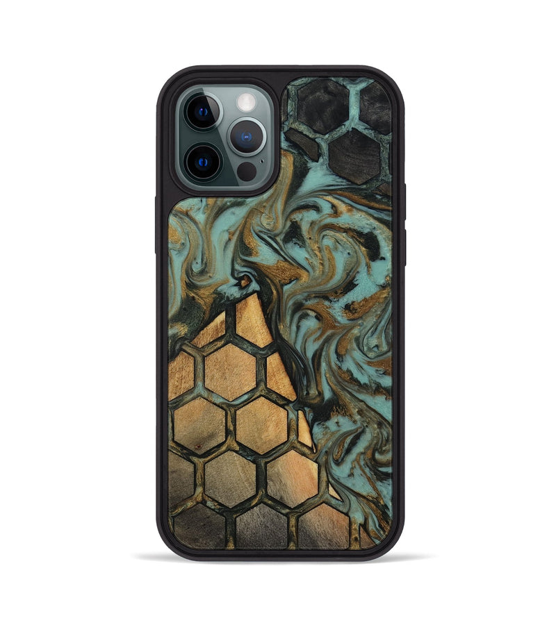 iPhone 12 Pro Wood Phone Case - Cary (Pattern, 819204)