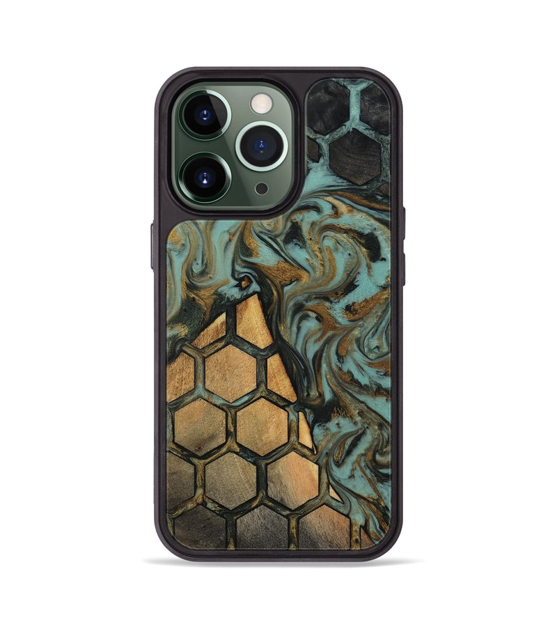 iPhone 13 Pro Wood Phone Case - Cary (Pattern, 819204)