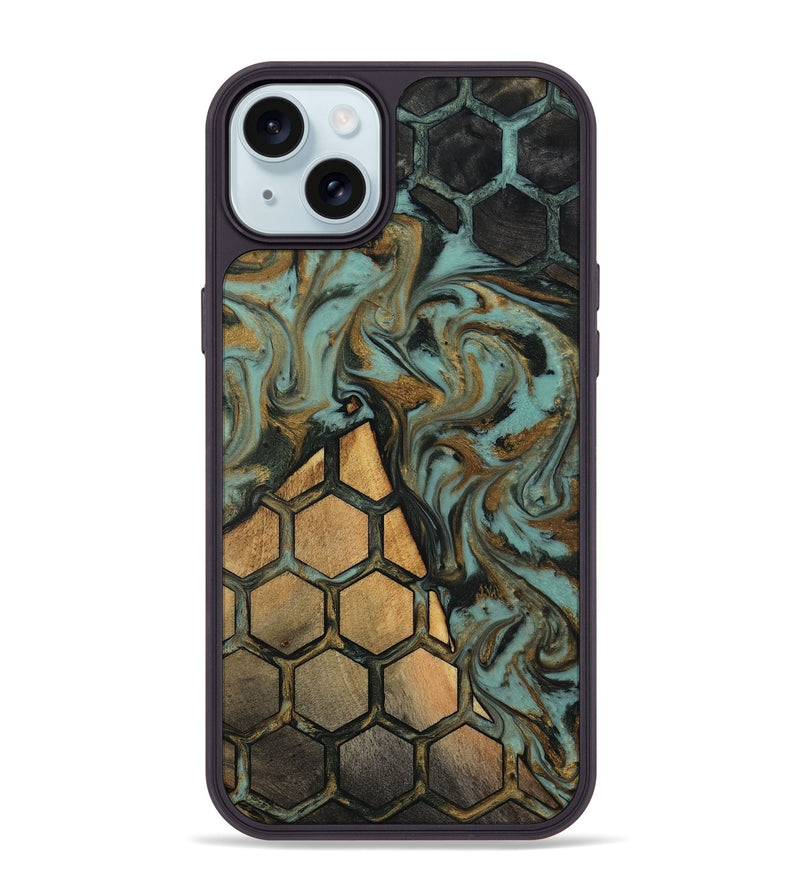 iPhone 15 Plus Wood Phone Case - Cary (Pattern, 819204)