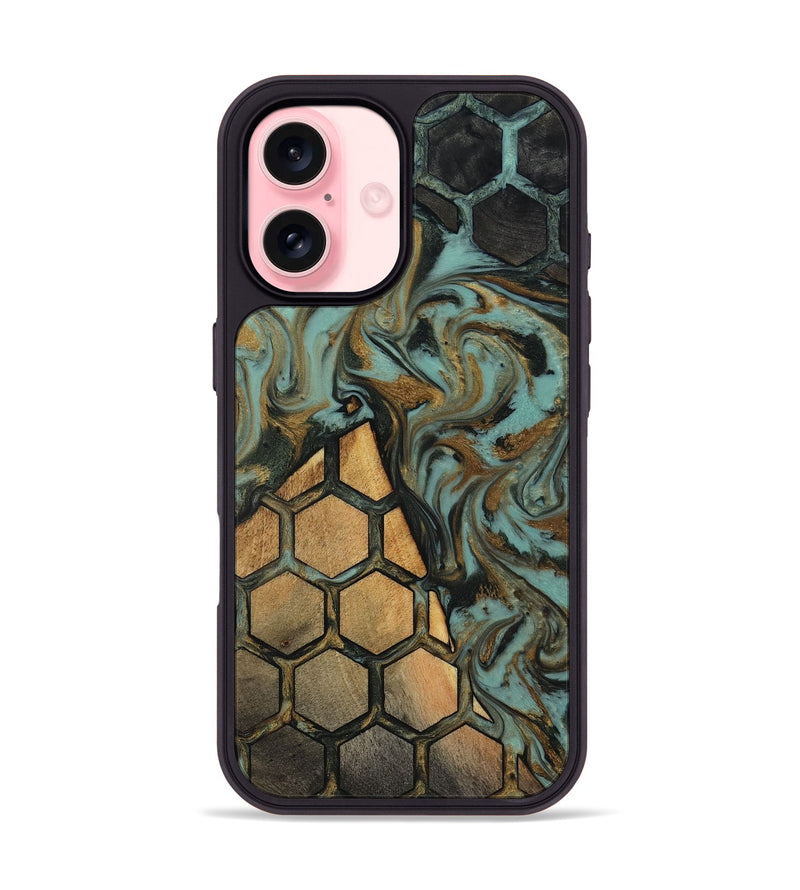 iPhone 16 Wood Phone Case - Cary (Pattern, 819204)