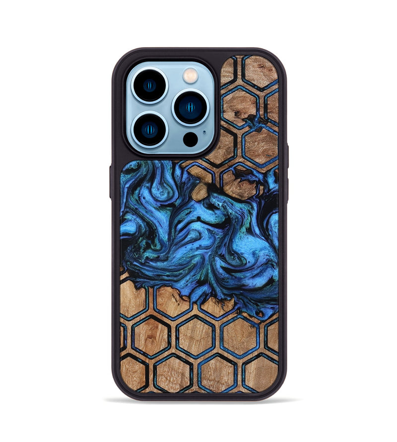 iPhone 14 Pro Wood Phone Case - Mylee (Pattern, 819205)
