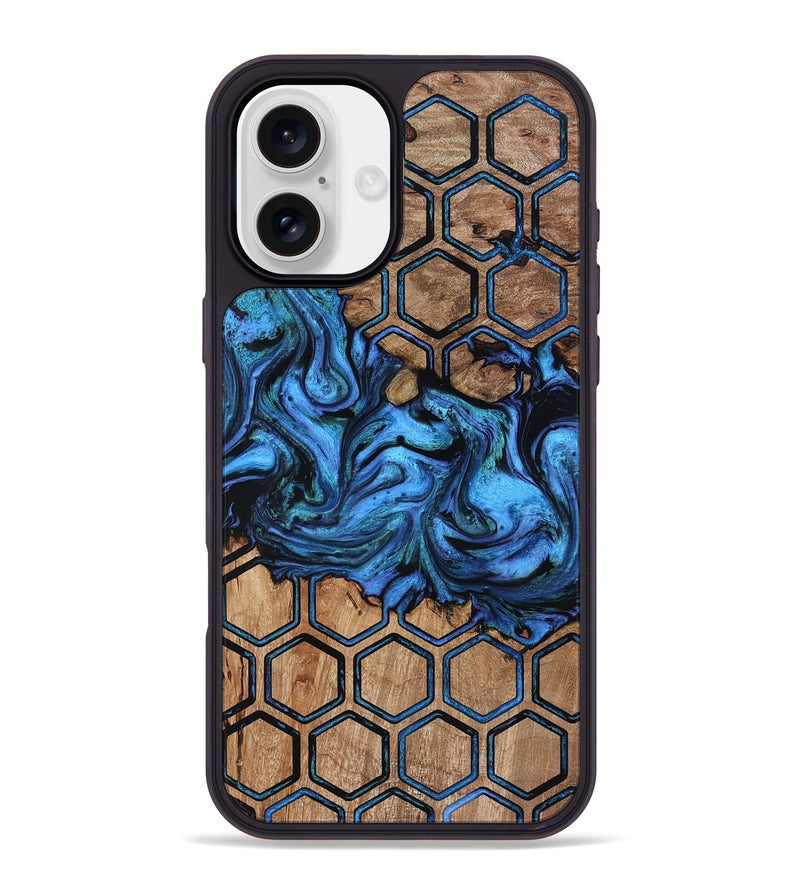 iPhone 16 Plus Wood Phone Case - Mylee (Pattern, 819205)
