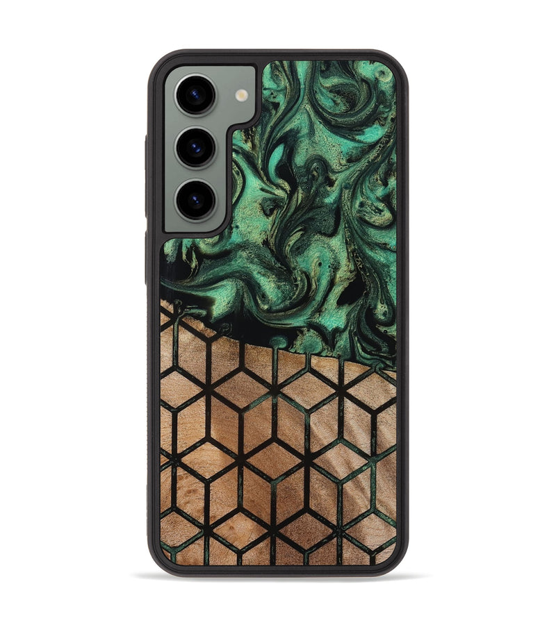 Galaxy S23 Plus Wood Phone Case - Benita (Pattern, 819206)