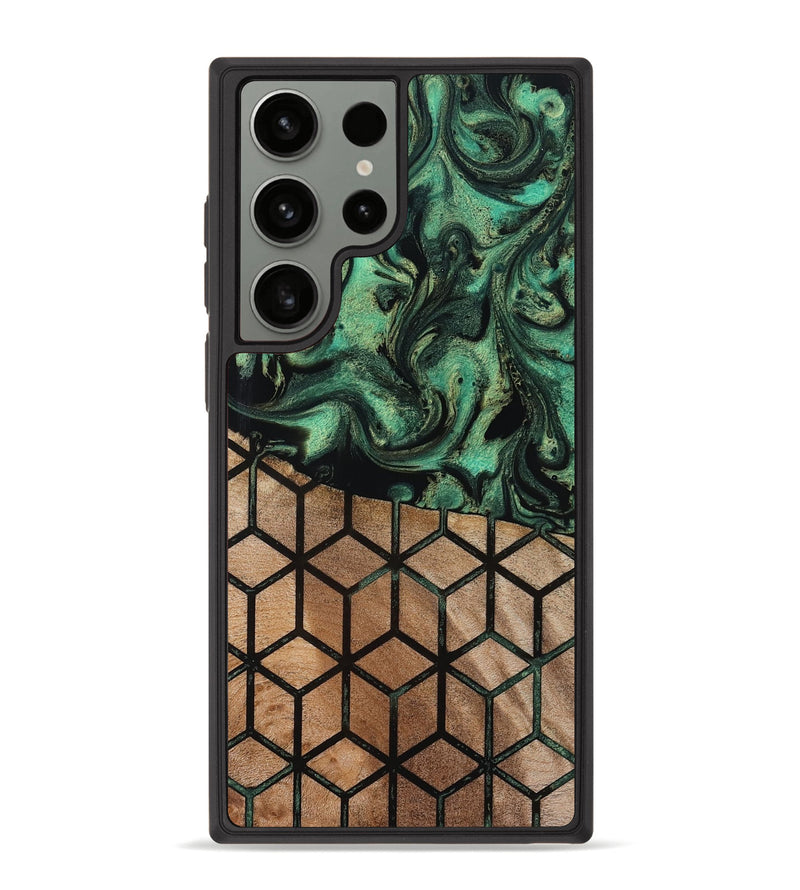 Galaxy S23 Ultra Wood Phone Case - Benita (Pattern, 819206)
