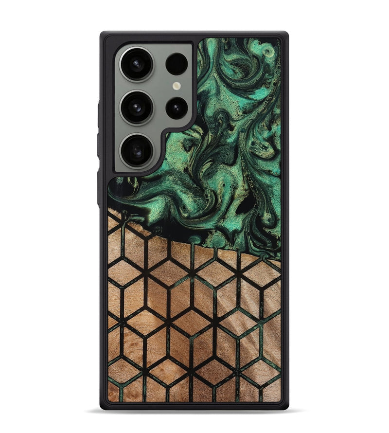Galaxy S24 Ultra Wood Phone Case - Benita (Pattern, 819206)