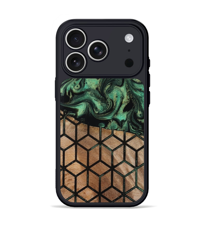 iPhone 17 Pro Wood Phone Case - Benita (Pattern, 819206)