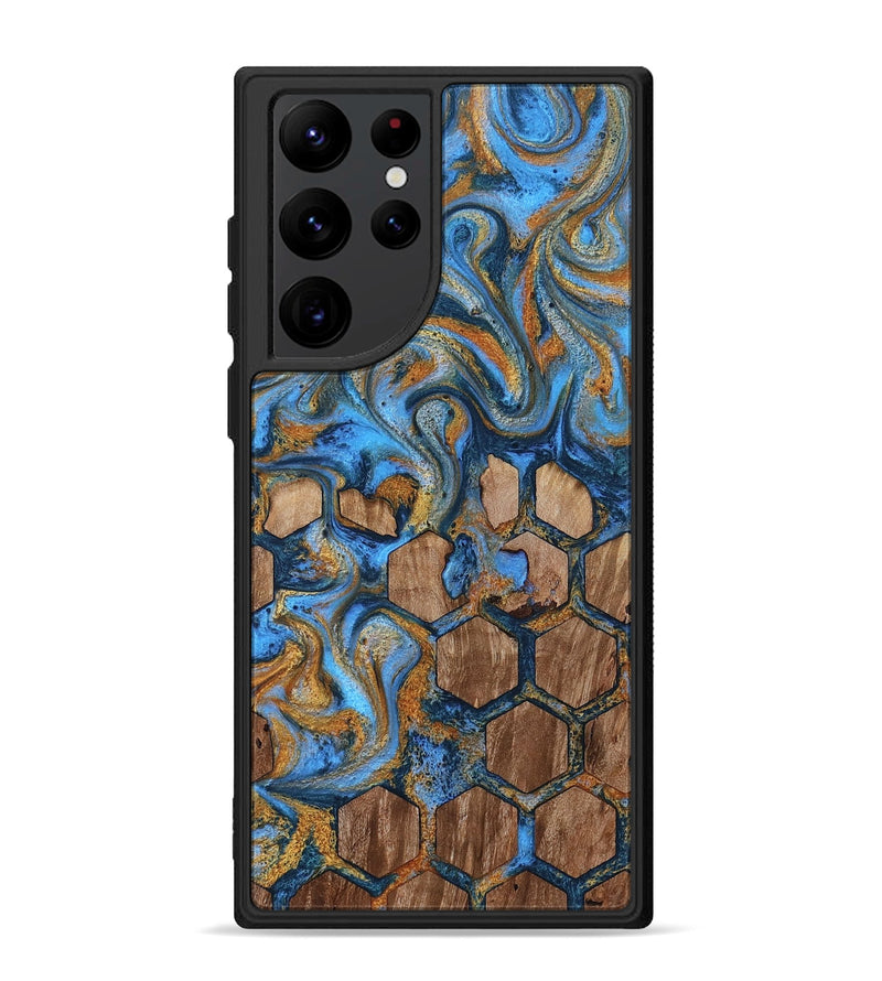 Galaxy S22 Ultra Wood Phone Case - Jordan (Pattern, 819207)