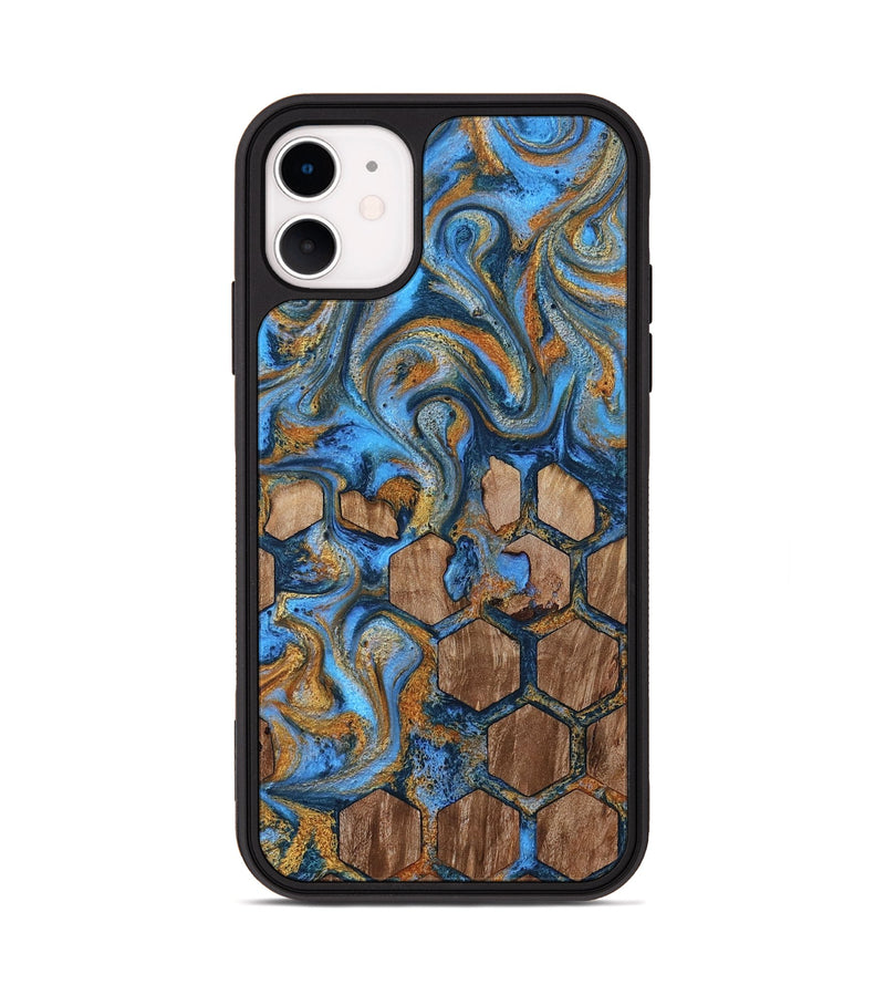 iPhone 11 Wood Phone Case - Jordan (Pattern, 819207)