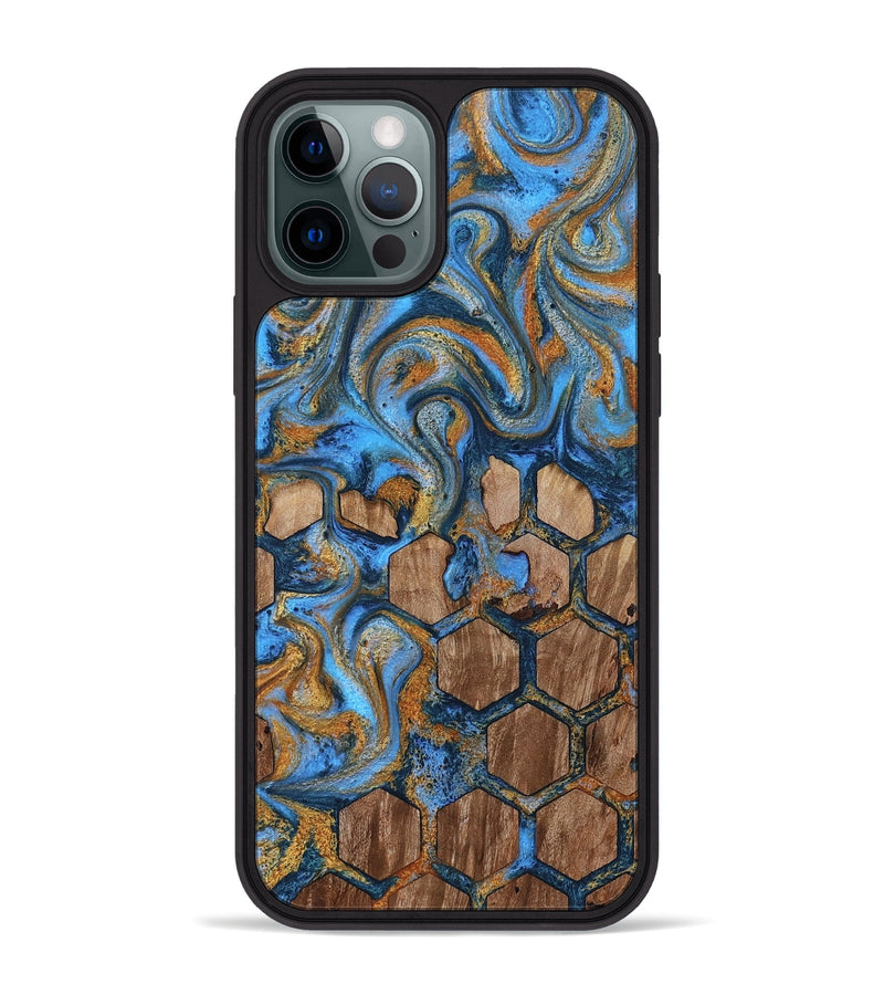 iPhone 12 Pro Max Wood Phone Case - Jordan (Pattern, 819207)