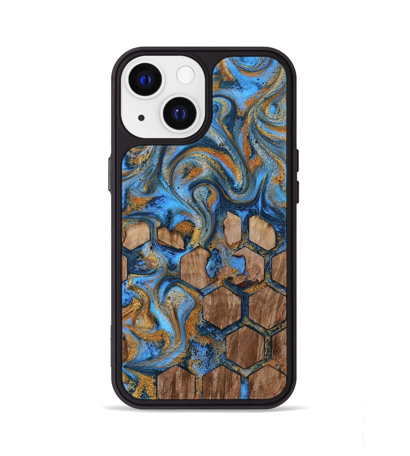 iPhone 13 Wood Phone Case - Jordan (Pattern, 819207)