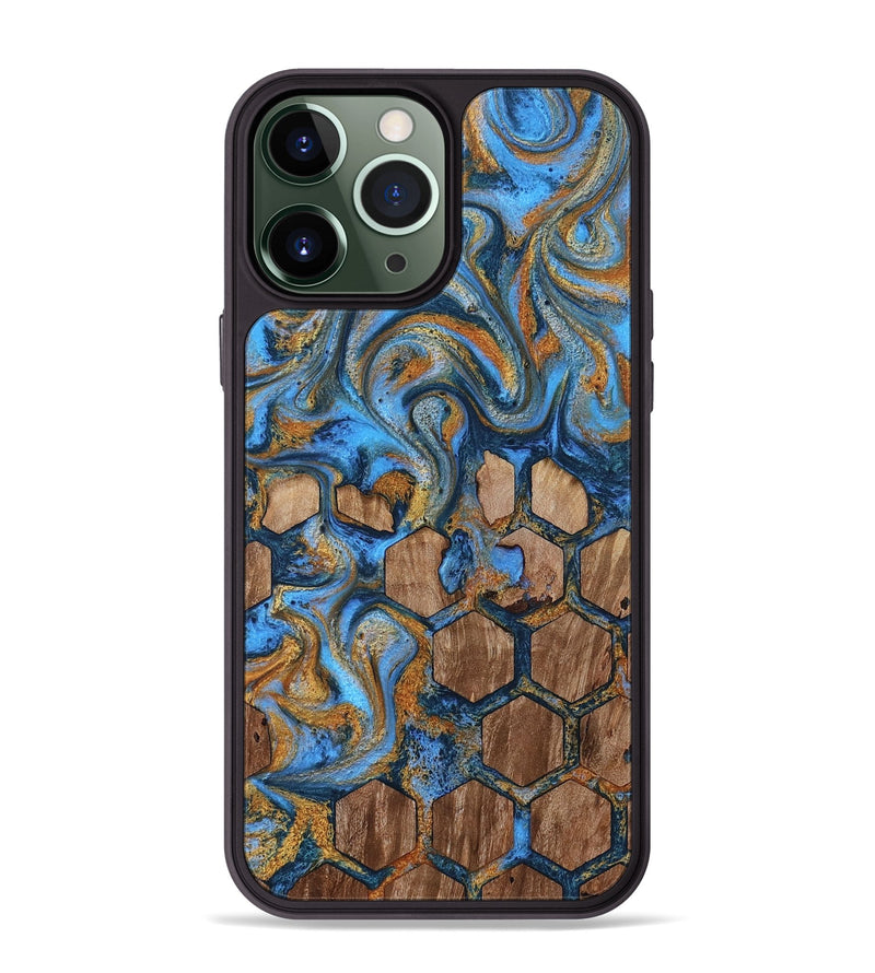 iPhone 13 Pro Max Wood Phone Case - Jordan (Pattern, 819207)
