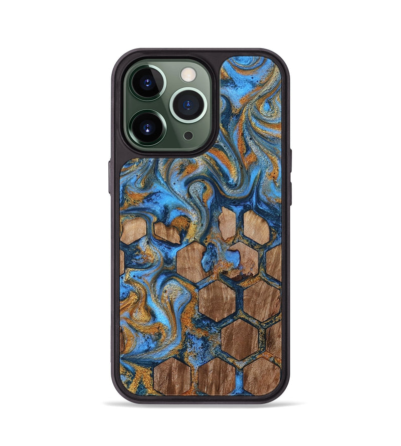 iPhone 13 Pro Wood Phone Case - Jordan (Pattern, 819207)