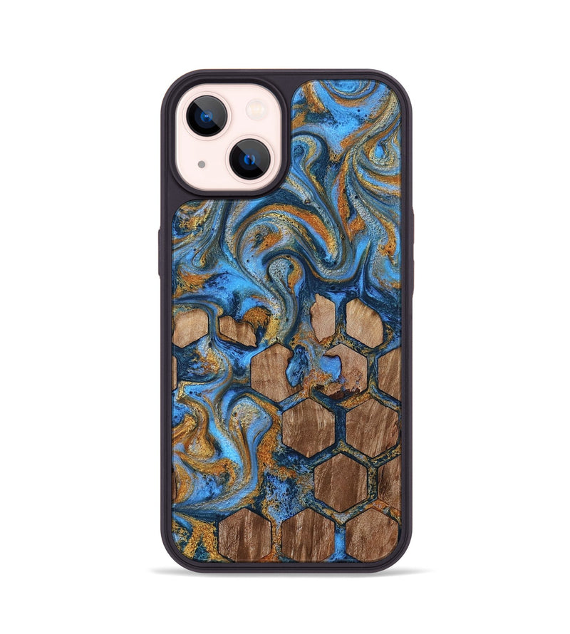 iPhone 14 Wood Phone Case - Jordan (Pattern, 819207)