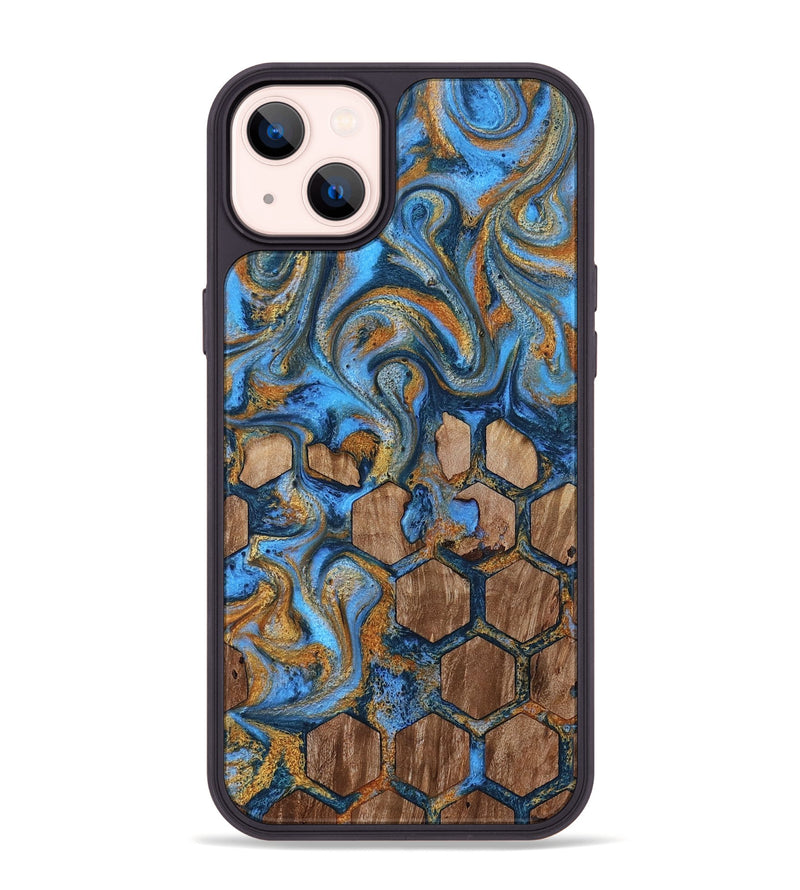 iPhone 14 Plus Wood Phone Case - Jordan (Pattern, 819207)