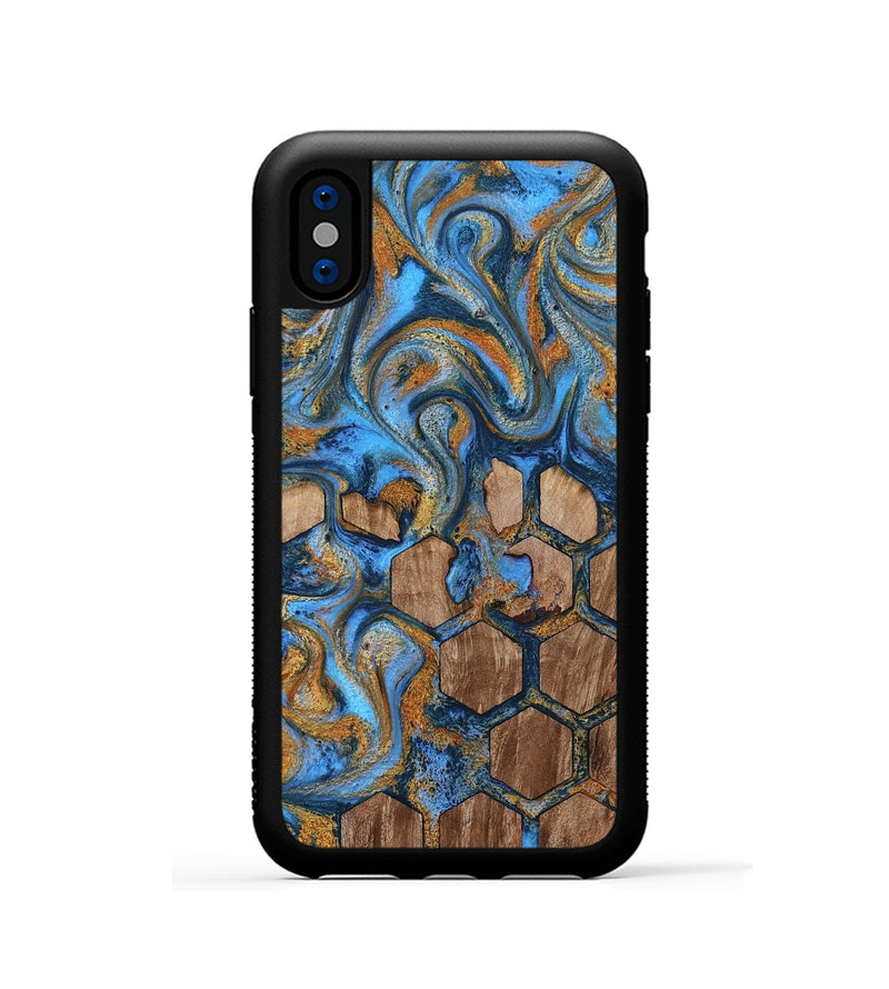 iPhone Xs Wood Phone Case - Jordan (Pattern, 819207)