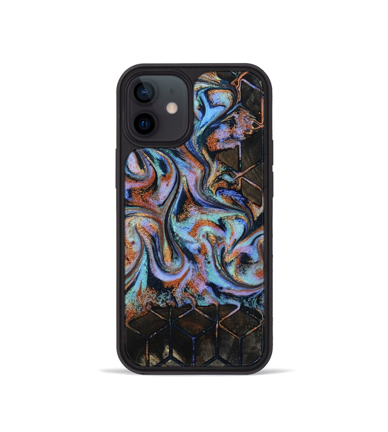iPhone 12 mini Wood Phone Case - Karlie (Pattern, 819209)