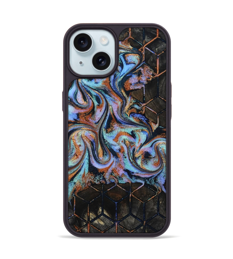 iPhone 15 Wood Phone Case - Karlie (Pattern, 819209)
