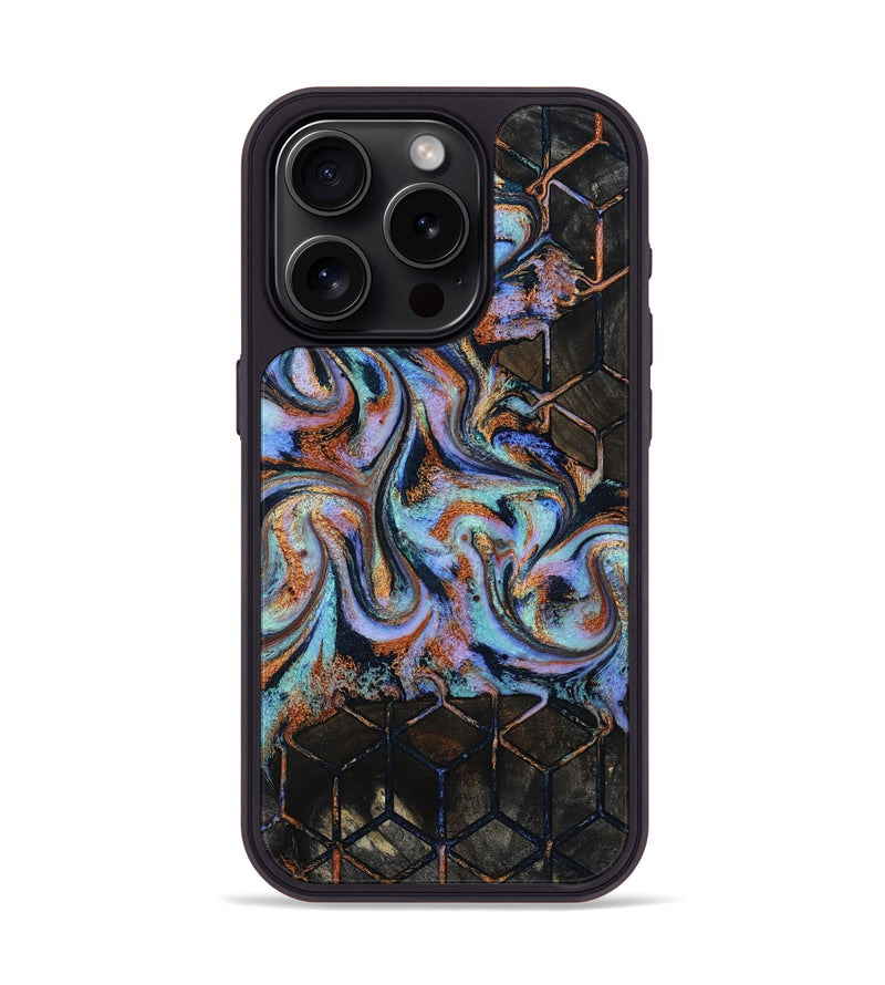 iPhone 15 Pro Wood Phone Case - Karlie (Pattern, 819209)