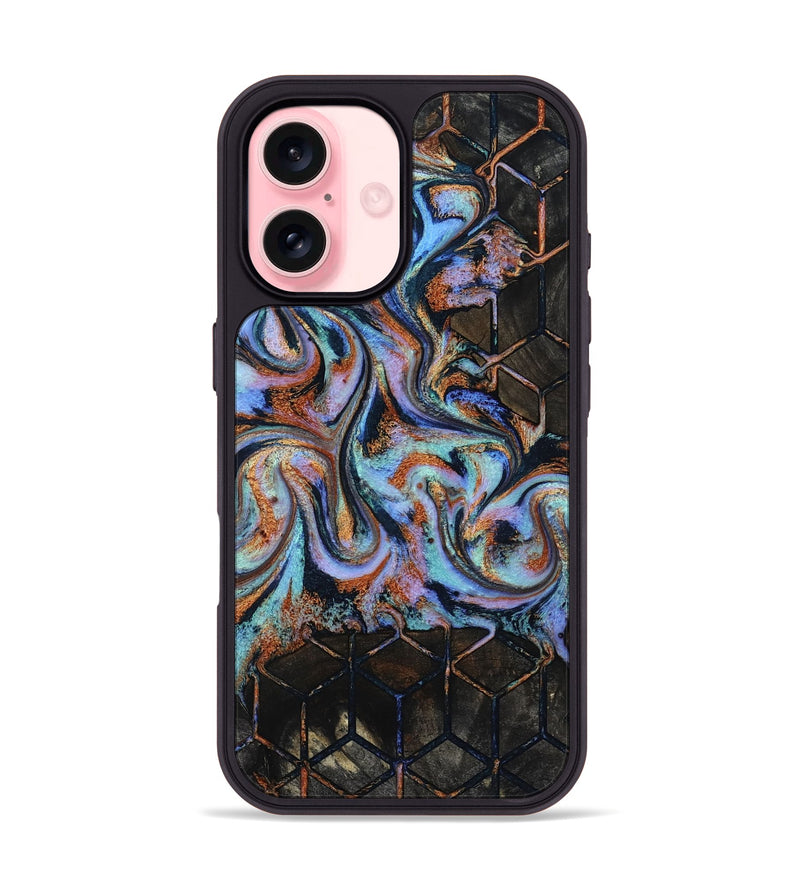 iPhone 16 Wood Phone Case - Karlie (Pattern, 819209)