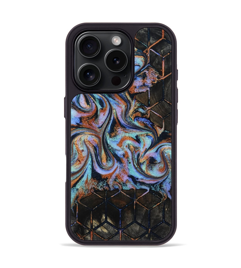 iPhone 16 Pro Wood Phone Case - Karlie (Pattern, 819209)