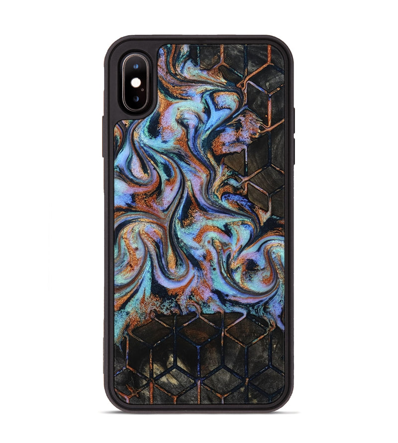 iPhone Xs Max Wood Phone Case - Karlie (Pattern, 819209)