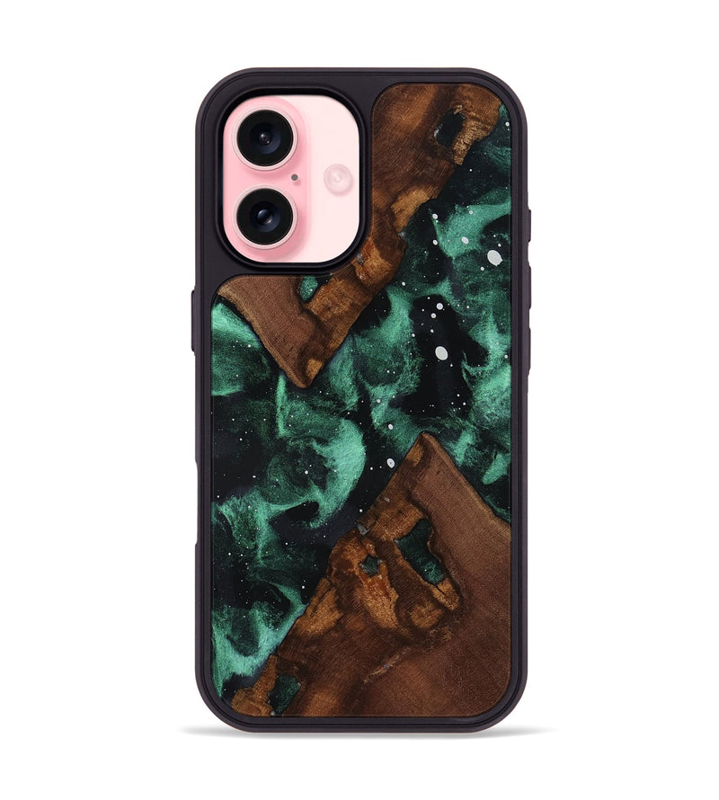 iPhone 16 Wood Phone Case - Kaiser (Cosmos, 819211)