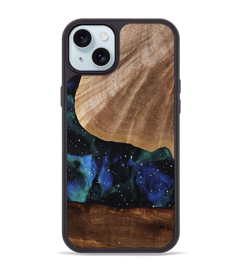 iPhone 15 Plus Wood Phone Case - Lauryn (Cosmos, 819212)