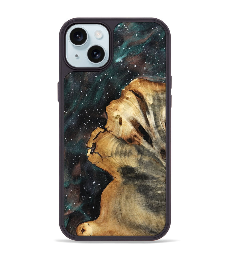 iPhone 15 Plus Wood Phone Case - Keily (Cosmos, 819213)