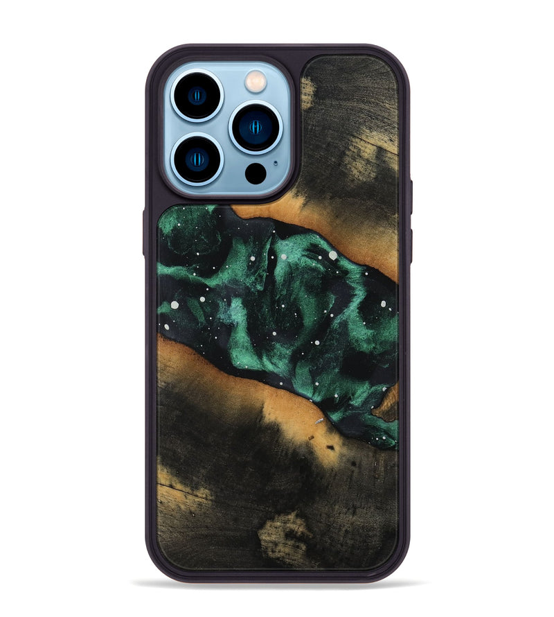 iPhone 14 Pro Max Wood Phone Case - Dominik (Cosmos, 819218)