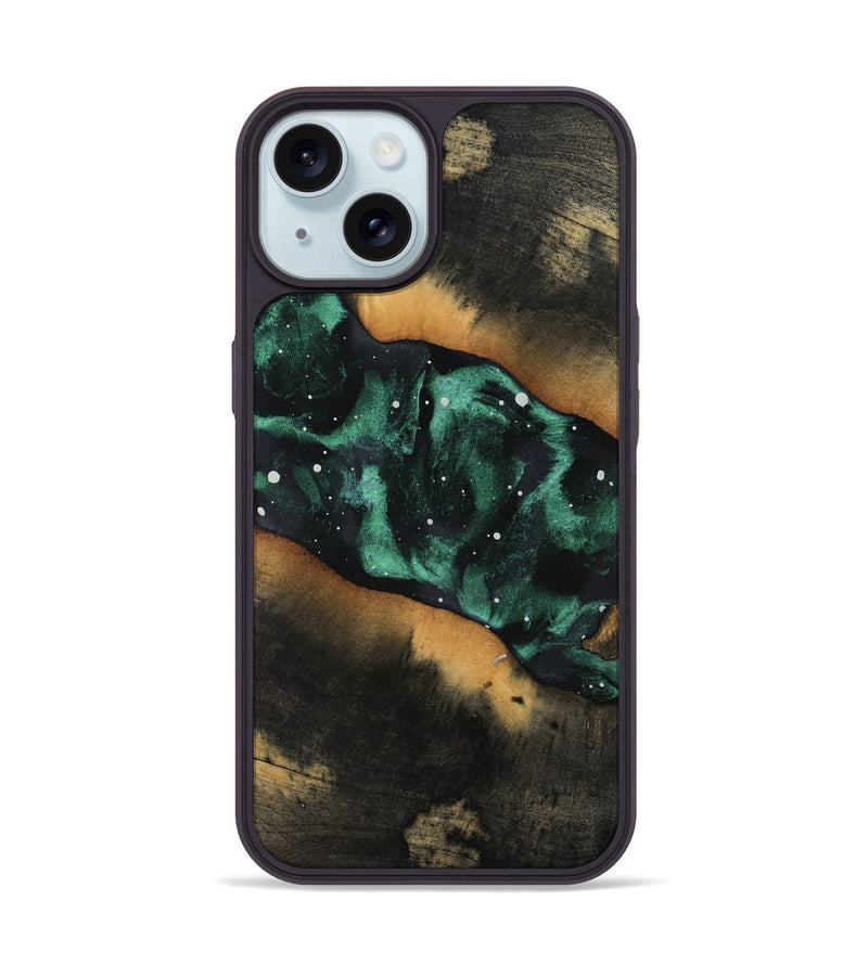 iPhone 15 Wood Phone Case - Dominik (Cosmos, 819218)