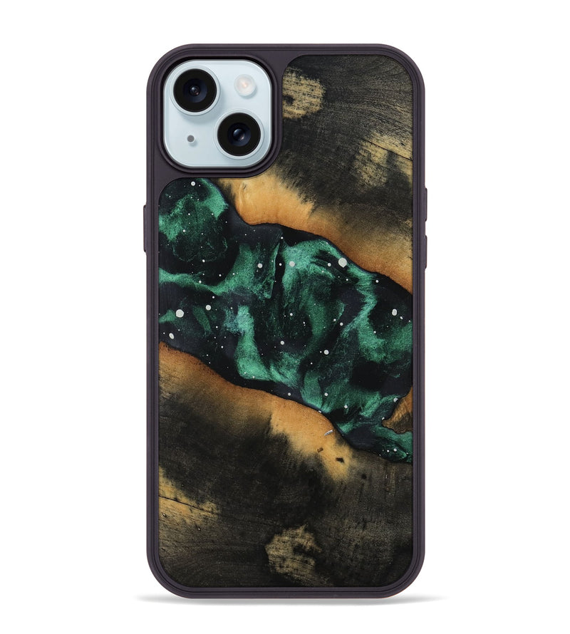 iPhone 15 Plus Wood Phone Case - Dominik (Cosmos, 819218)