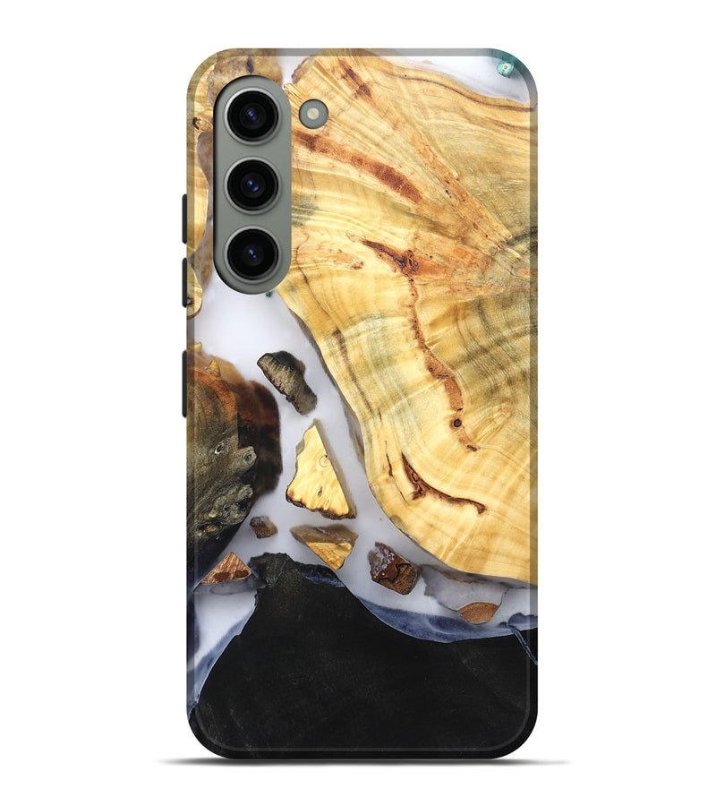 Galaxy S23 Plus Wood Live Edge Phone Case - Lyndsay (Clear, 819235)