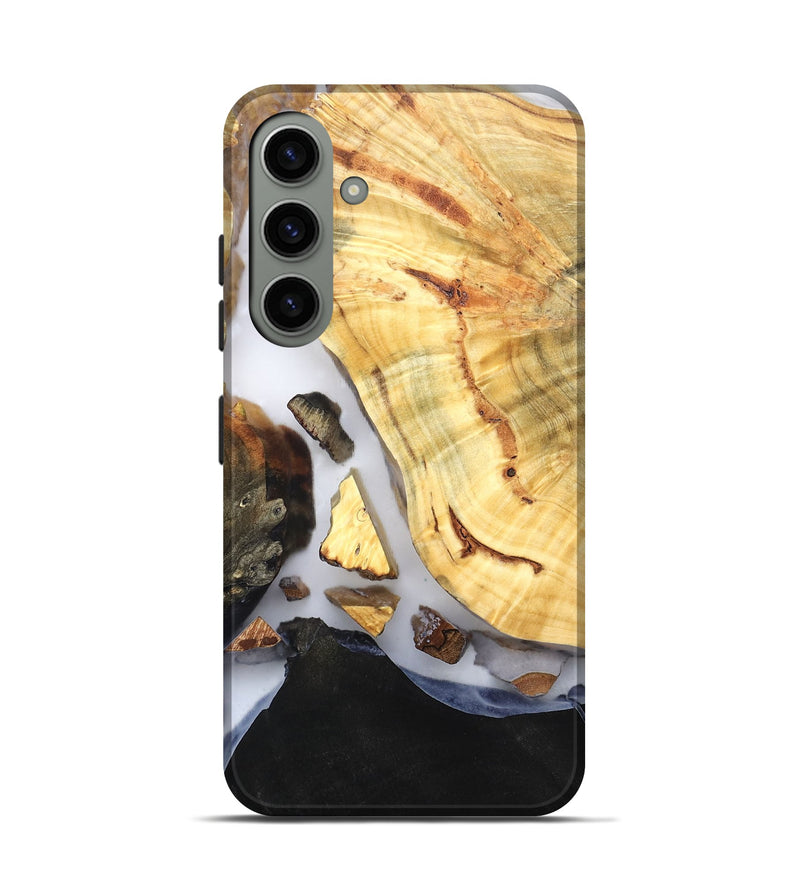 Galaxy S24 Wood Live Edge Phone Case - Lyndsay (Clear, 819235)