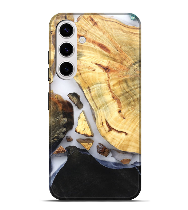 Galaxy S25 Plus Wood Live Edge Phone Case - Lyndsay (Clear, 819235)