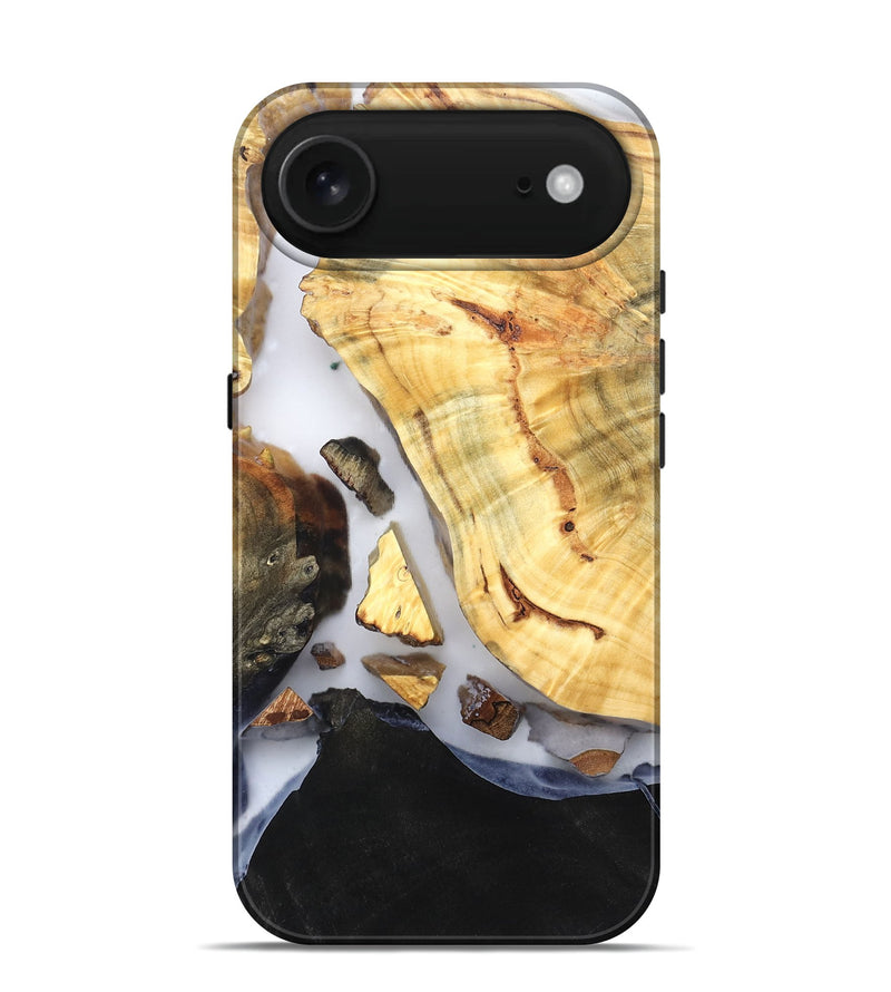 iPhone 17 Air Wood Live Edge Phone Case - Lyndsay (Clear, 819235)