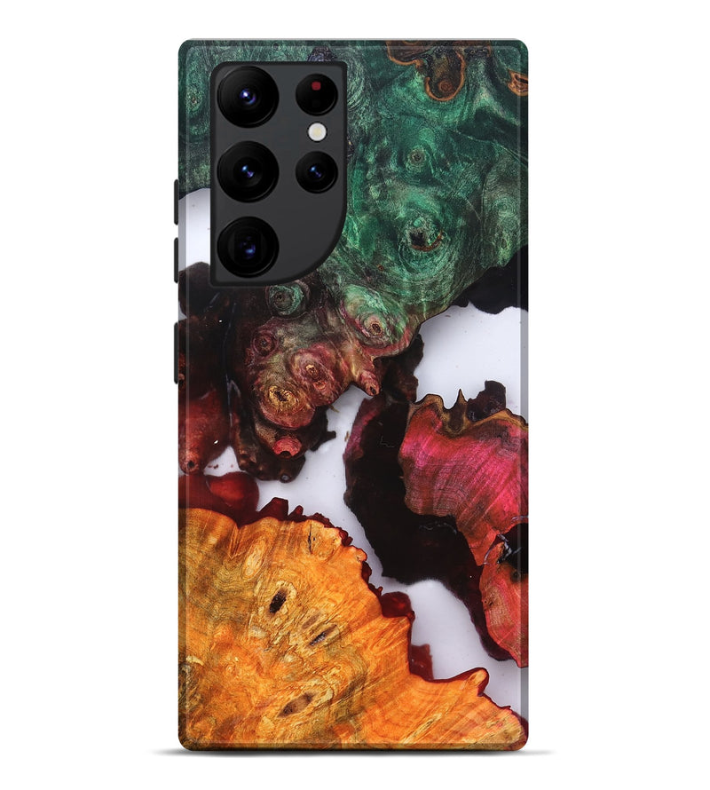 Galaxy S22 Ultra Wood Live Edge Phone Case - Raul (Clear, 819236)