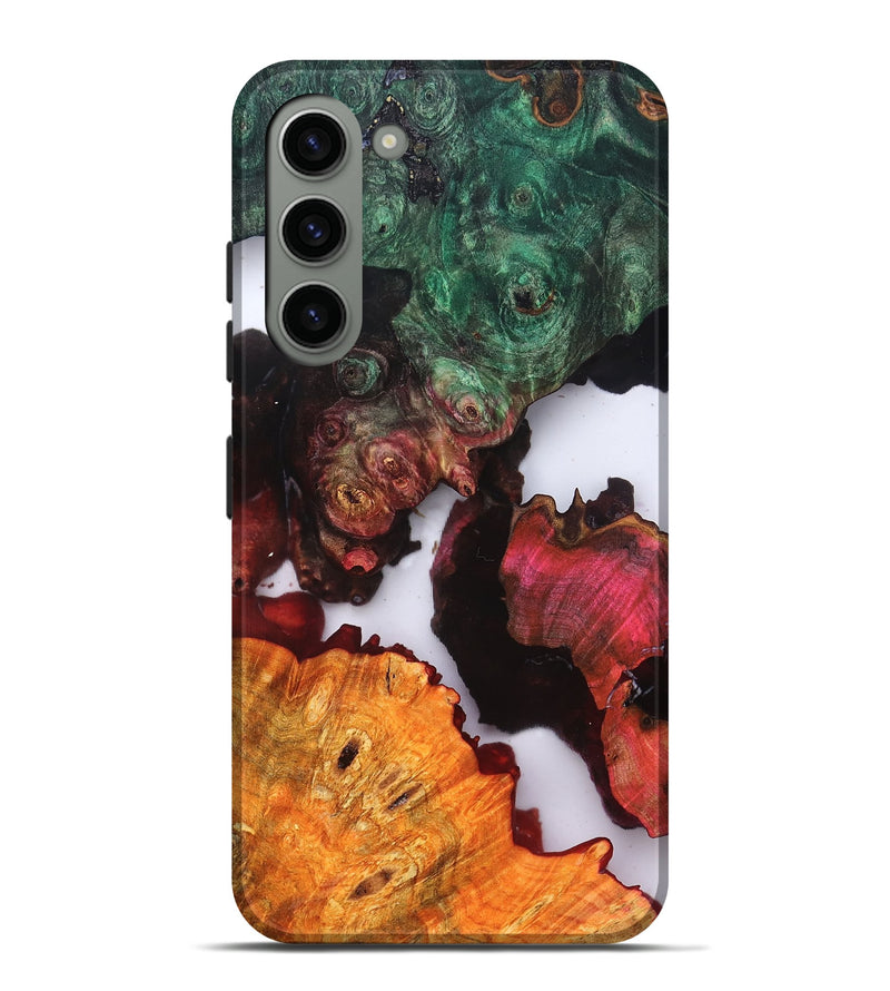 Galaxy S23 Plus Wood Live Edge Phone Case - Raul (Clear, 819236)