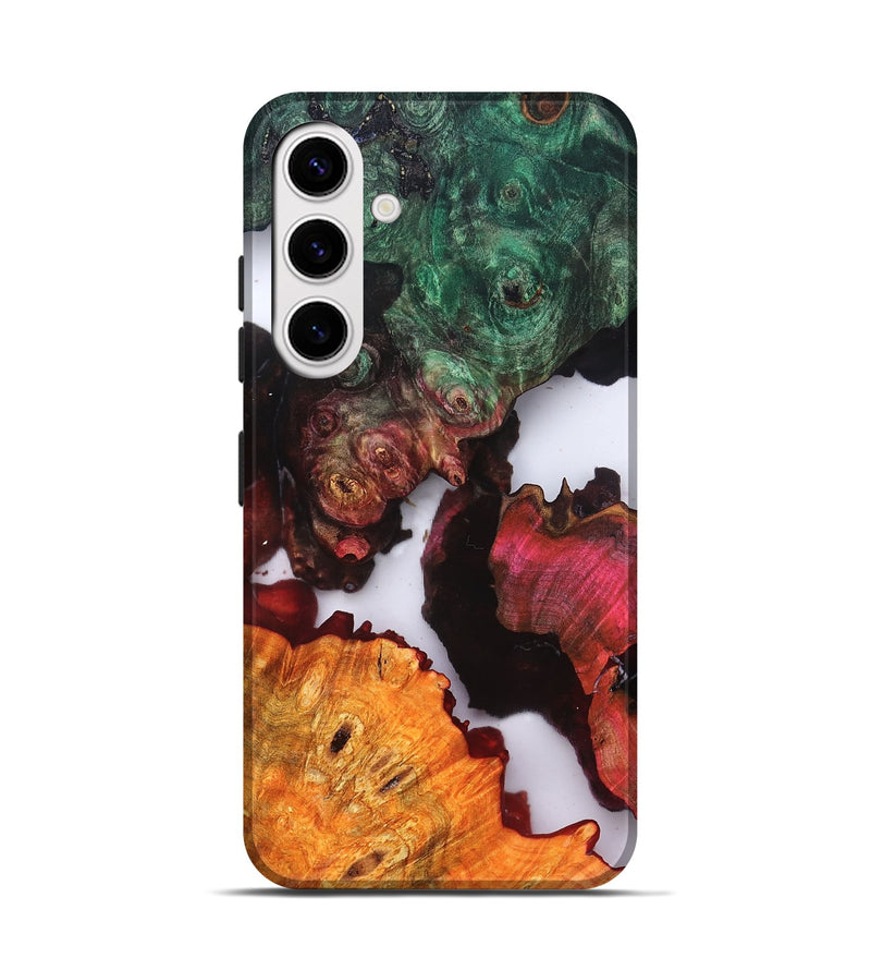 Galaxy S25 Wood Live Edge Phone Case - Raul (Clear, 819236)