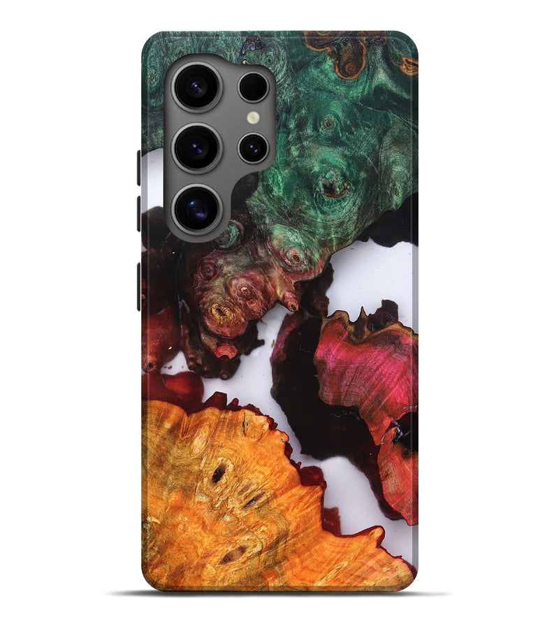 Galaxy S25 Ultra Wood Live Edge Phone Case - Raul (Clear, 819236)