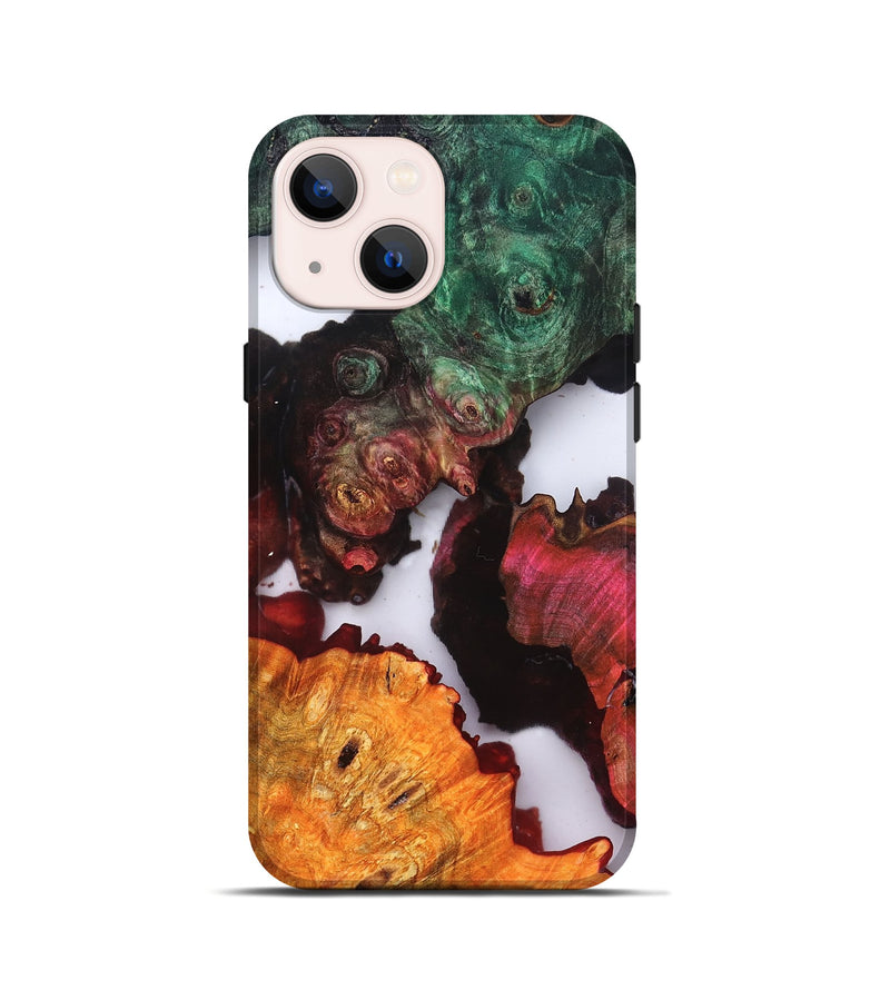 iPhone 13 mini Wood Live Edge Phone Case - Raul (Clear, 819236)
